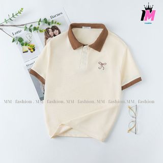 P2 Áo Polo Ngắn Tay Phối Nhiều Màu Size S Đến 3Xl từ 38kg đến 85kg , dễ mặc dễ phối đồ mẫu   THÊU NƠ