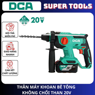 DCA MÁY KHOAN BÊ TÔNG DÙNG PIN 20V ADZC22Z (KHO HÀNG CHÍNH HÃNG DCA)