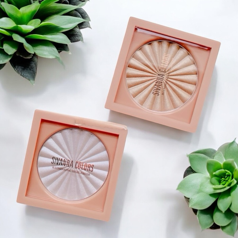 Highlight bắt sáng Thái Lan Botanic Mauve Sivanna HF8109, nhũ nhẹ nhàng, bám dính, cho lớp finish make up lộng lẫy