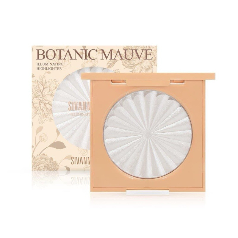 Highlight bắt sáng Thái Lan Botanic Mauve Sivanna HF8109, nhũ nhẹ nhàng, bám dính, cho lớp finish make up lộng lẫy