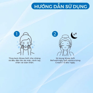 Kem Dưỡng Ẩm NIVEA Soft Cho Cả Da Mặt Và Toàn Thân Dưỡng Da Mềm Mịn 200ml