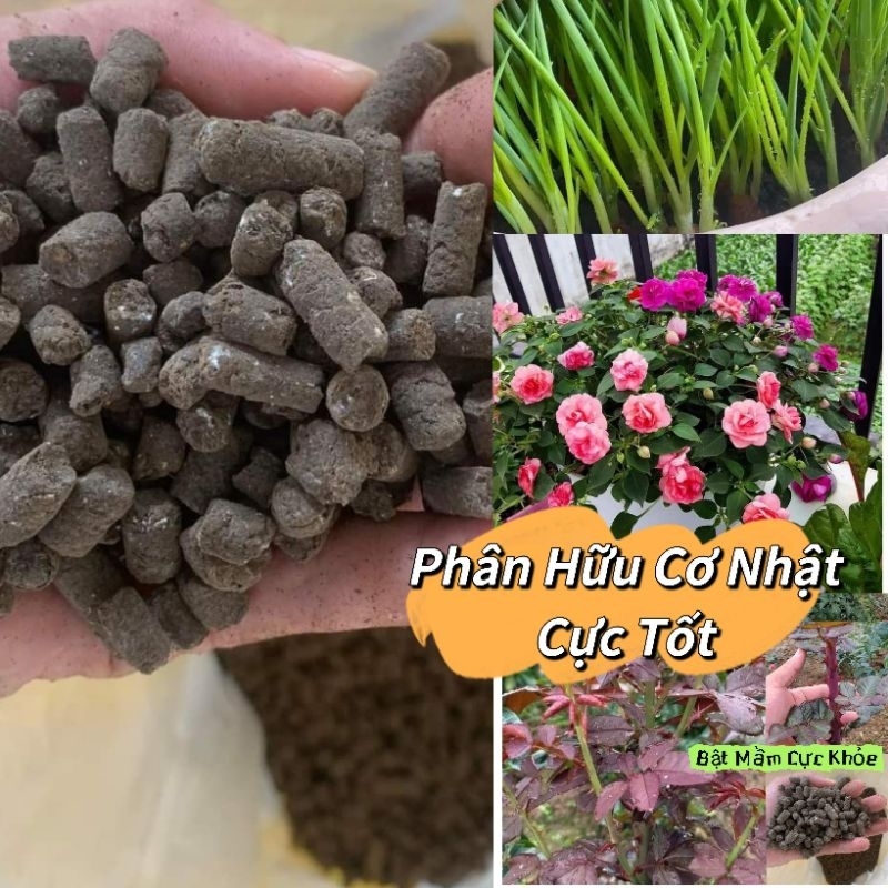 Phân Bón Hữu Cơ Viên Nén Nhật Cực Chất Lượng Loại 1