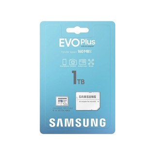 Thẻ nhớ MicroSDXC Samsung Evo Plus U3 A2 V30 1TB đọc 160MB/s, ghi 60MB/s (Trắng) - Phụ Kiện Nhất Tín