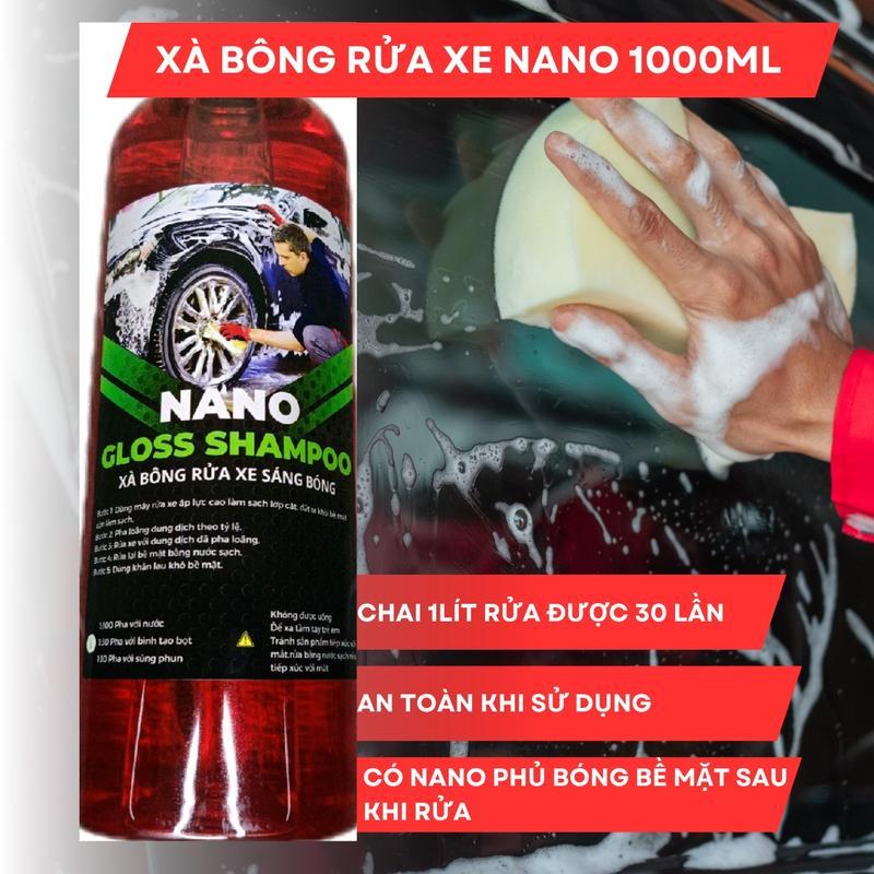 Combo Rửa Xe Tại Nhà - Bọt Tuyết Rửa Xe 1 Lít + Khăn Lau Xe 2 Mặt Vàng Xám 3M + Găng Tay San Hô Rửa Xe - Phụ Kiện Xe H