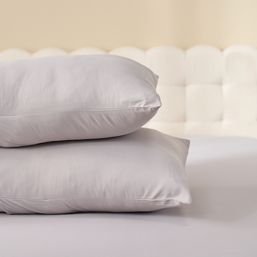Ảnh Combo 2 vỏ gối lụa tencel Goodnight Airsilk 5 tone màu pastel 45x65cm 2