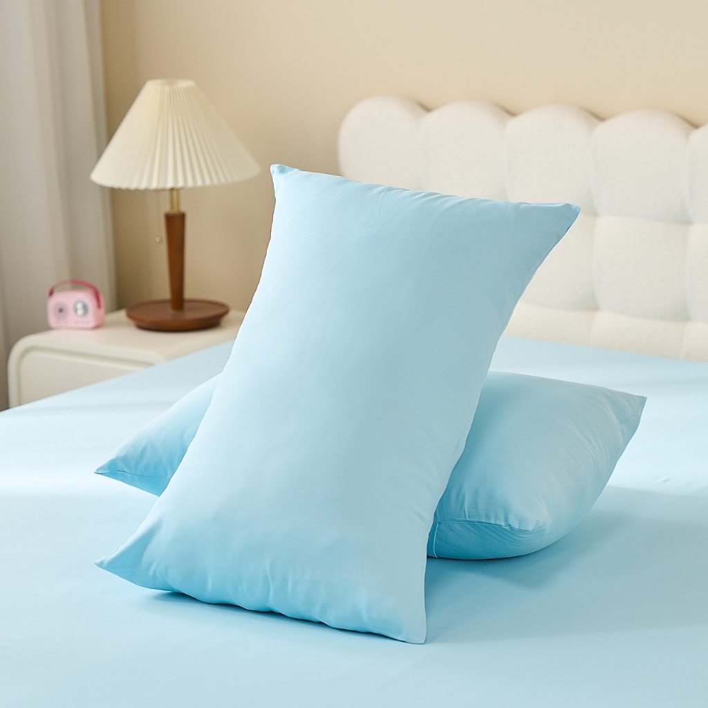 Ảnh vỏ gối lụa tencel Goodnight Airsilk 5 tone màu pastel 45x65cm 1