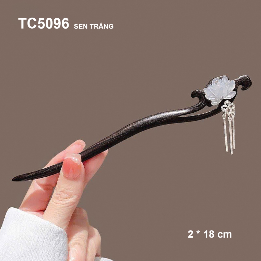 Ảnh GOTI Trâm Cài Tóc Búi Hoa Lá Thanh Lịch Phong Cách Cổ Trang, Hiện Đại Dành Cho Nữ TC5099 3