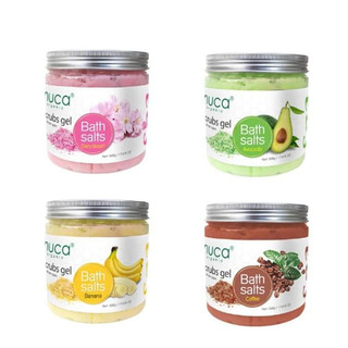 Muối tắm tẩy tế bào chết body 𝐍𝐔𝐂𝐀 500G .Có 4 hương cho khách lựa chọn