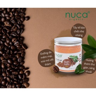 Muối tắm tẩy tế bào chết body 𝐍𝐔𝐂𝐀 500G .Có 4 hương cho khách lựa chọn