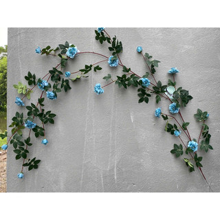 Dây hồng bạch trà gai leo cao cấp bền đẹp- Hoa lụa decor