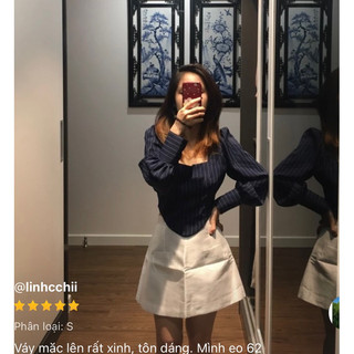 CHÂN VÁY TAFTA BADDIE TI NGOAN (NEWTAG)