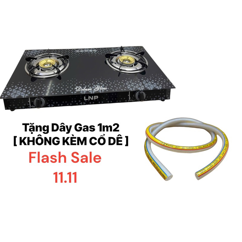 - BẾp Gas ĐÔi MẶt KÍnh Lnp-04,lnp-01 ,(lnp-02 Inox ) Bếp (tẶng KÈm DÂy 