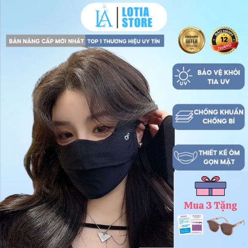 Khẩu Trang Chống Tia UV, Khẩu Trang Chống Nắng Hàng Chính Hãng ENAIDE Phụ Kiên Chống Nắng Cao Cấp