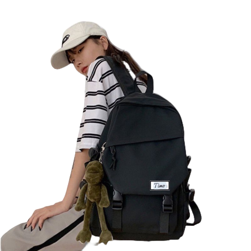 Balo Timo Nam nữ Đeo Vai  đựng laptop 15 inch vải dù mịn cao cấp bền đẹp đi chơi đi học thoải mái Bag balod i