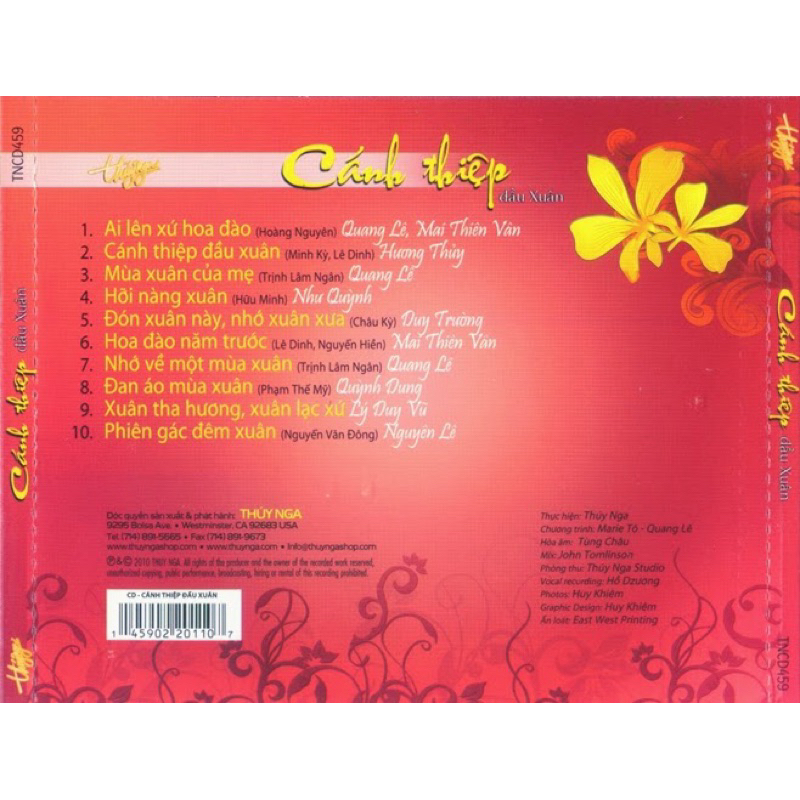 Băng Cassette Cánh Thiếp Đầu Xuân