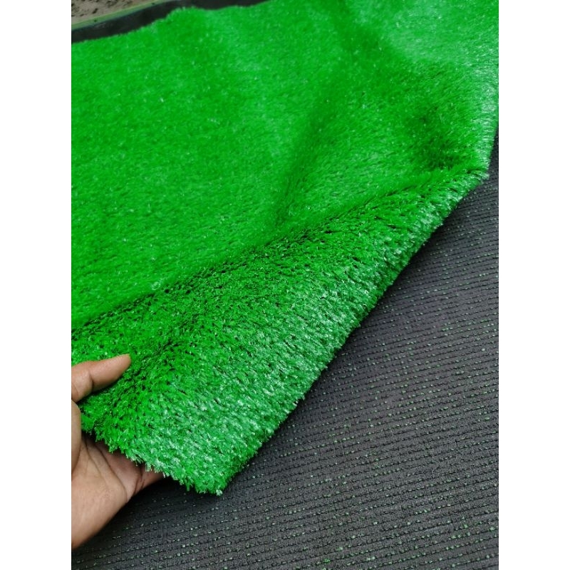 Thảm cỏ nhân tạo 1.5cm xanh non, Combo 10m²(2 * 5m) - trải sàn và dán tường, sân khấu, sự kiện
