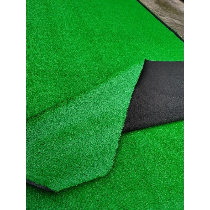 Thảm cỏ nhân tạo 1.5cm xanh non, Combo 10m²(2 * 5m) - trải sàn và dán tường, sân khấu, sự kiện