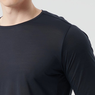 Áo dài tay giữ nhiệt form regular fit trơn CAMIO