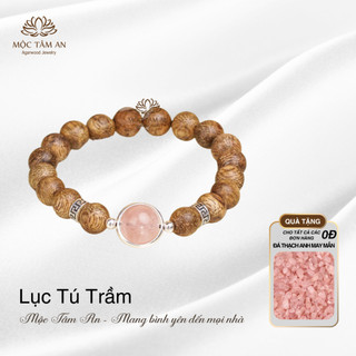 Vòng trầm hương Lục Tú Mộc Tâm An Tài Lộc quà tặng cho người thân, đối tác