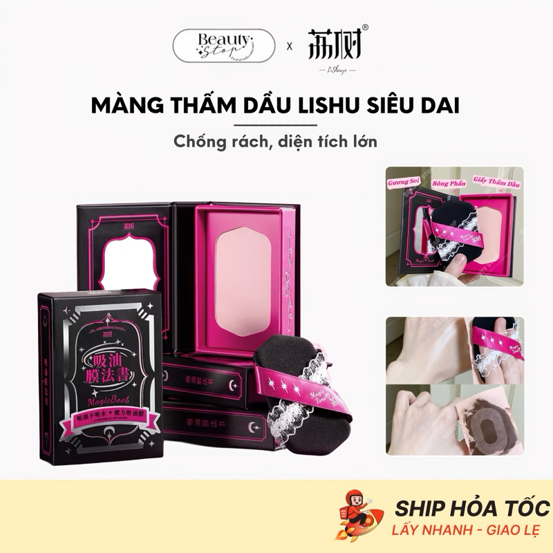 (HỎA TỐC) Màng Giấy Thấm Dầu 3in1 Chống Rách, Chống Nhăn Hút Dầu, Dặm ...