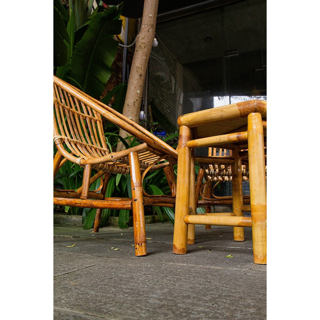 Ghế mây ban công chuẩn kích thước - Sản phẩm đẹp, chất lượng cao từ HOME MÂY