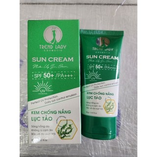 Kem Chống Nắng Lục Tảo Tren Lady 80ml .Sun Cream SPF 50+/PA+++.
