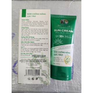 Kem Chống Nắng Lục Tảo Tren Lady 80ml .Sun Cream SPF 50+/PA+++.