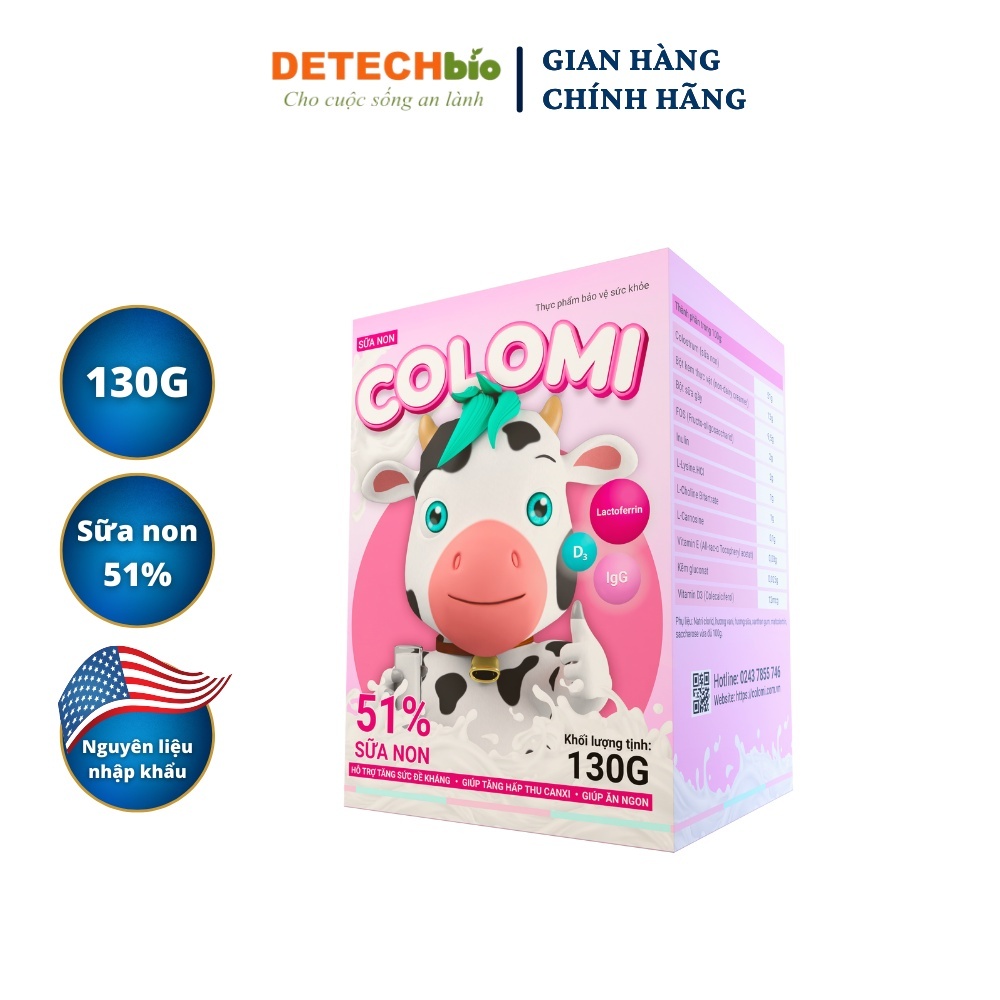 Sữa Non Colomi Dành Cho Trẻ Em Tăng Đề Kháng, Hỗ Trợ Tiêu Hóa, Bổ Sung Vi Chất Tăng Chiều Cao