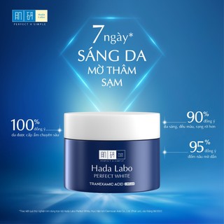 Kem dưỡng trắng Hada Labo Perfect White Tranexamic Acid Cream 50g