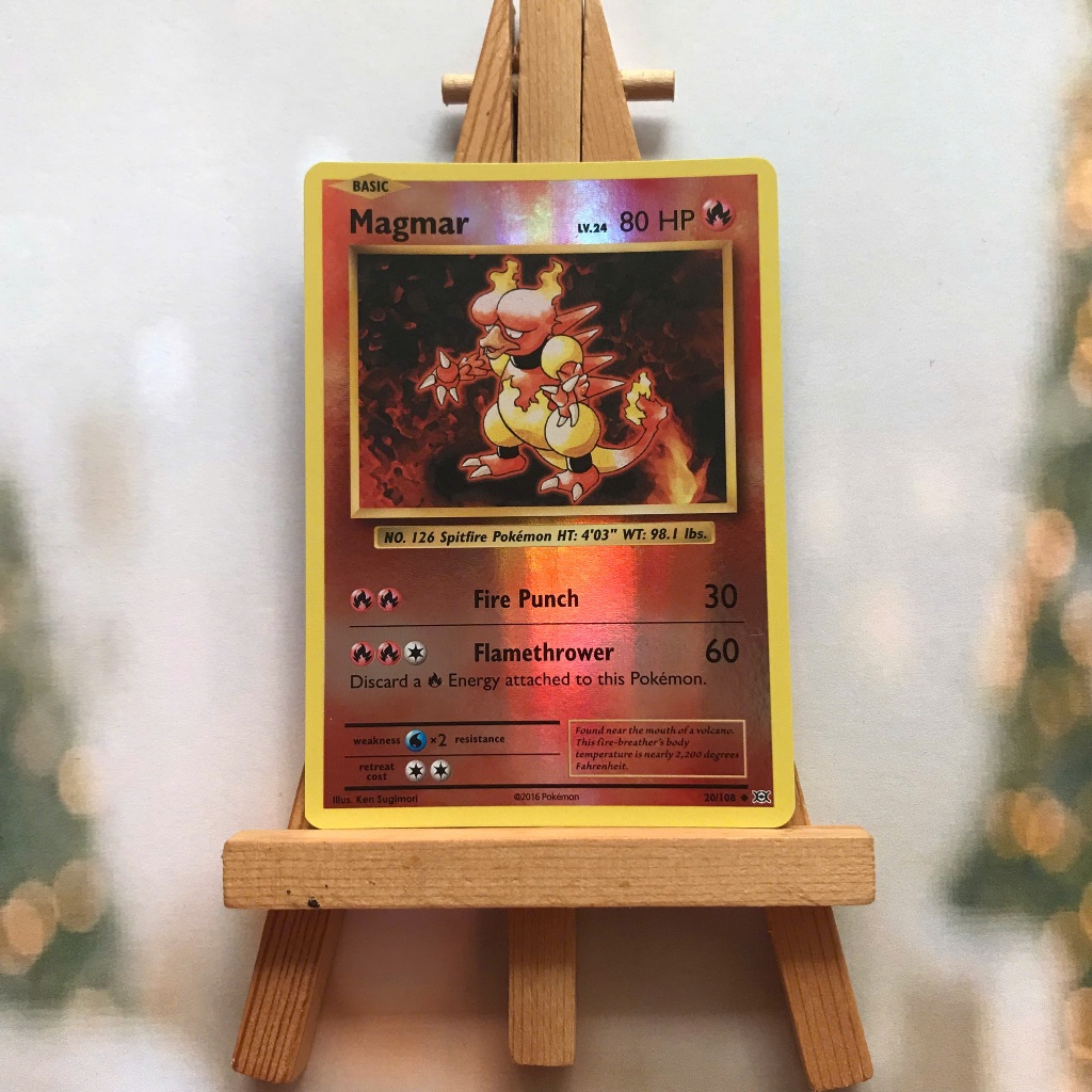 Thẻ hình Pokemon Magmar 20/108 - Lá bài lẻ XY: Evolutions Uncommon ...