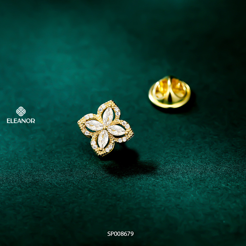 Ghim cài áo nam nữ Eleanor Accessories đa dạng kiểu dáng trâm cài áo mini phụ kiện thời trang 7670