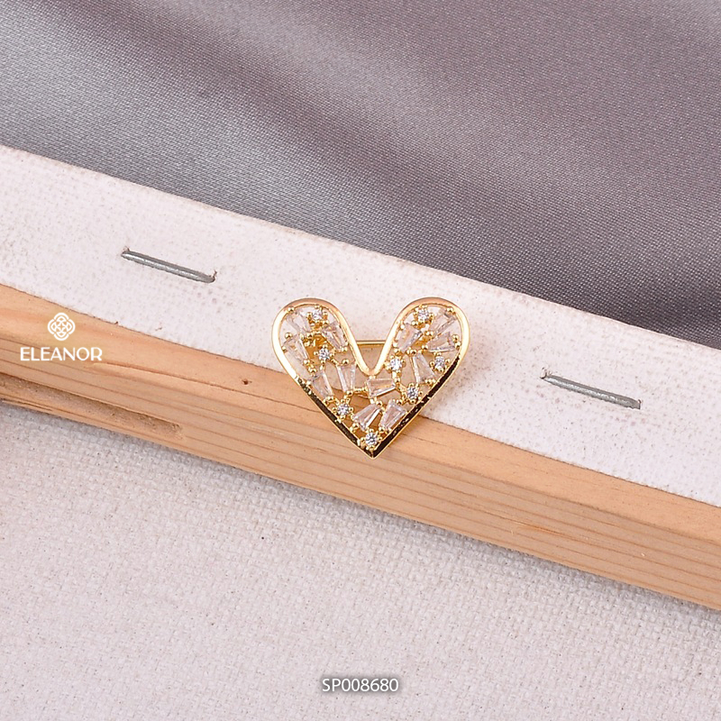 Ghim cài áo nam nữ Eleanor Accessories đa dạng kiểu dáng trâm cài áo mini phụ kiện thời trang 7670