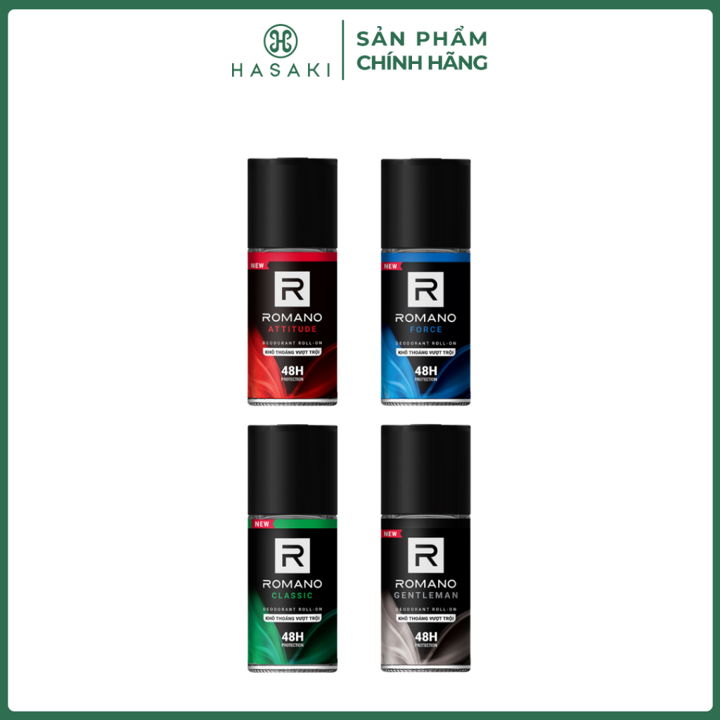 Lăn Khử Mùi Romano Hương Nước Hoa Force 50ml
