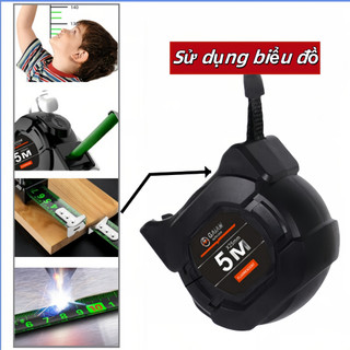Thước dây có độ chính xác cao Dụng cụ đo băng đo công nghiệp và gia dụng chịu mài mòn