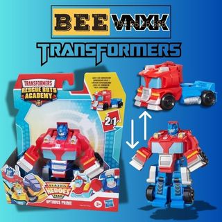 Đồ chơi Robot biến hình Transformers Optimus Prime 2in1 cao 11cm xuất xịn, móp vỏ - BEE VNXK