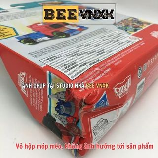 Đồ chơi Robot biến hình Transformers Optimus Prime 2in1 cao 11cm xuất xịn, móp vỏ - BEE VNXK