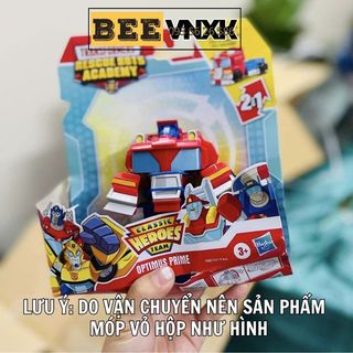Đồ chơi Robot biến hình Transformers Optimus Prime 2in1 cao 11cm xuất xịn, móp vỏ - BEE VNXK