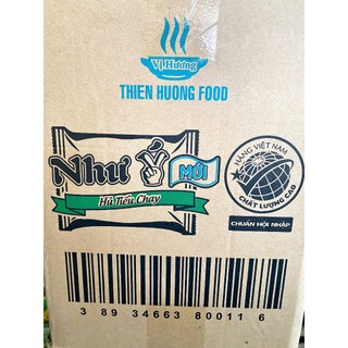 Thùng 30 gói - Hủ tiếu chay Như Ý rau nấm tỏi phi, sợi dai mướt từ gạo ST25