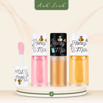 Dầu Dưỡng, Son Dưỡng, Mặt Nạ Ngủ Cho Môi A’pieu Honey & Milk Lip Oil, Lip Balm, Lip Sleeping Pack