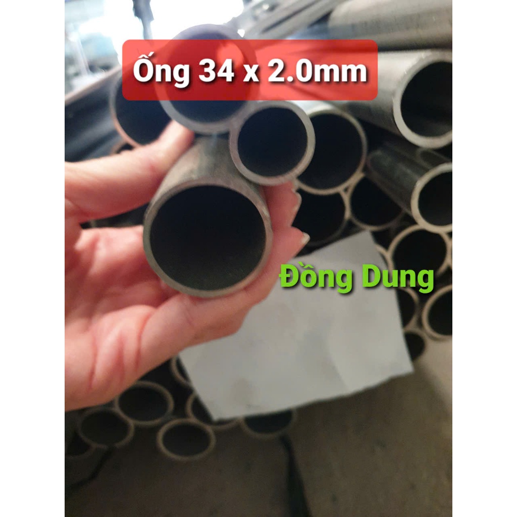 Ống Inox tròn 304 - Phi (Ф) 34 x 2.0mm/ly | Shopee Việt Nam