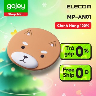 Bàn di chuột có kê cổ tay hình chó dễ thương ELECOM MP-AN01DOG