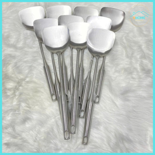 Vá Sạn Xẻng Chiên Xào Inox 304 - Tay Cầm Dài 37cm, Độ Bền Vượt Trội