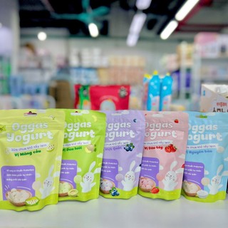 Sữa chua khô cho bé từ 6 tháng tuổi, sữa chua Oggas Yogurt đủ 5 vị