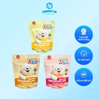 Váng Sữa Khô Sấy Lạnh Smart Kids Milk Cake 18g - 3 Vị: Vani, Hạt Dẻ, Dâu Tây