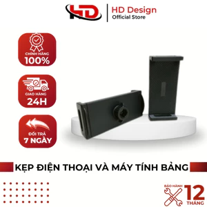 Kẹp điện thoại và máy tính bảng giá đỡ mối nối tròn - L58 - giá đỡ chữ Z - HD Design