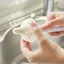 Cọ Mút Ngắn Rửa Bình Sữa Núm Vú Giả LIETO Nội Địa Hàn Quốc - Dài 18,5cm