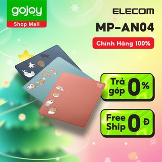 Bàn di chuột lót chuột kháng khuẩn Animal ELECOM MP-AN04 - Bảo hành 1 đổi 1 chính hãng 12 tháng