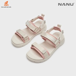 [Nanu NNK02 Ver1] Giày Sandal Nữ Đế Bệt Ver 1 Quai Hậu Êm Chân Chống Trơn Đi Học Đi Làm