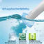Bộ Cọ Vệ Sinh Toilet Dùng Một Lần Gắn Tường GreenHome, Cọ Bồn Cầu Xoay 360 Độ Kèm 6 Đầu Cọ Thay Thế