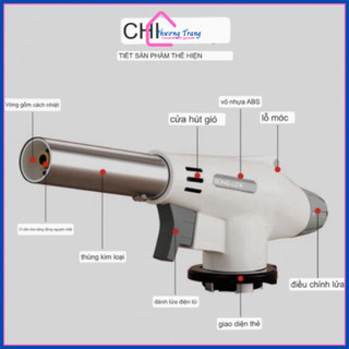 Khò Ga Thiết Kế Nhỏ Gọn Cầm Tay Tự Động Điều Chỉnh Nhiệt Độ Tiện Lợi Dễ Dàng Sử Dụng [ HÀNG TỐT ] - Phương Trang
